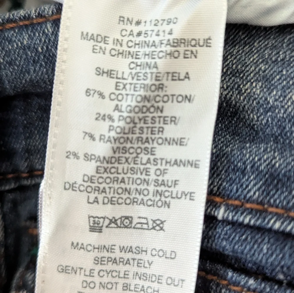 True Religion Rocco Relaxed Skinny Fit Denim Jeans Mens Size 34